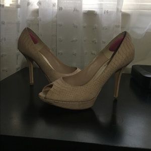 Dior pink nude heels